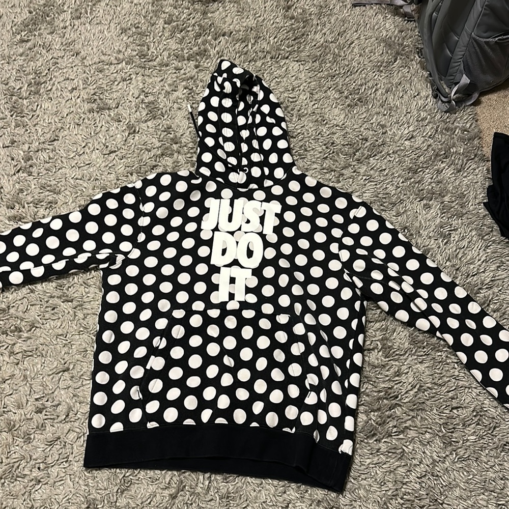 Men’s Nike polka dot hoodie